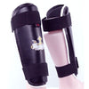 Tibia Black Shin Guards für den Wettbewerb zugelassen Muay Thai Kick Boxing Full Contact Buddha - Buddha Fight Wear