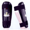 Tibia Black Shin Guards für den Wettbewerb zugelassen Muay Thai Kick Boxing Full Contact Buddha - Buddha Fight Wear