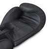 Guantes de boxeo Tailandia de Muay Thai Kick Boxing Negro Mate - Buddha Fight Wear